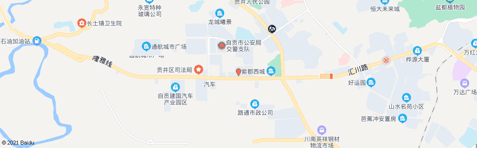 自贡市耐酸泵厂_公交站地图_自贡公交_妙搜公交查询2024