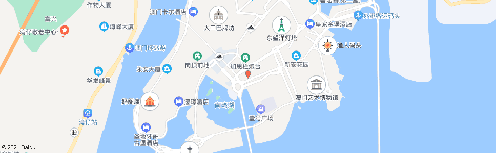 澳門葡京酒店_巴士站地圖_澳門巴士_妙搜巴士搜尋2024