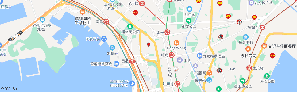 香港福全街豪庭戲院_巴士站地圖_香港巴士_妙搜巴士搜尋2024