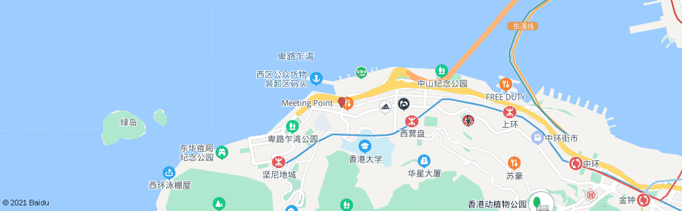 香港炮台山道_巴士站地圖_香港巴士_妙搜巴士搜尋2024