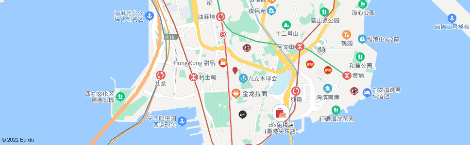 香港九龍佑寧堂_巴士站地圖_香港巴士_妙搜巴士搜尋2024