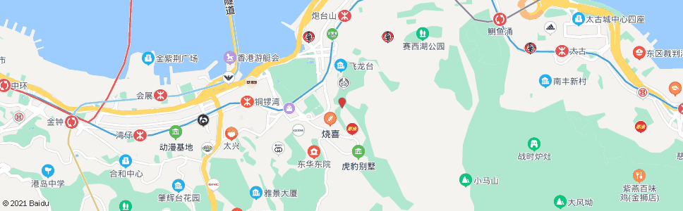 香港長髮邨(青泰苑)_巴士站地圖_香港巴士_妙搜巴士搜尋2024