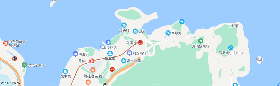 香港烏溪沙鐵路站_巴士站地圖_香港巴士_妙搜巴士搜尋2024