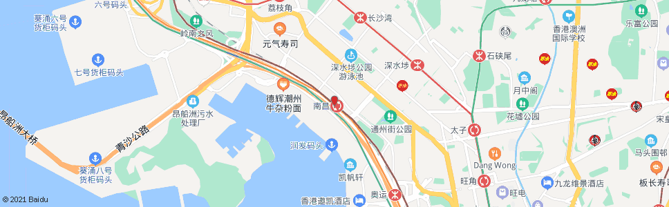 香港南昌站_巴士站地圖_香港巴士_妙搜巴士搜尋2024