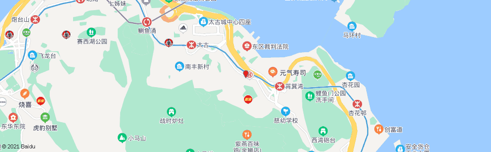 香港海晏街_巴士站地圖_香港巴士_妙搜巴士搜尋2024