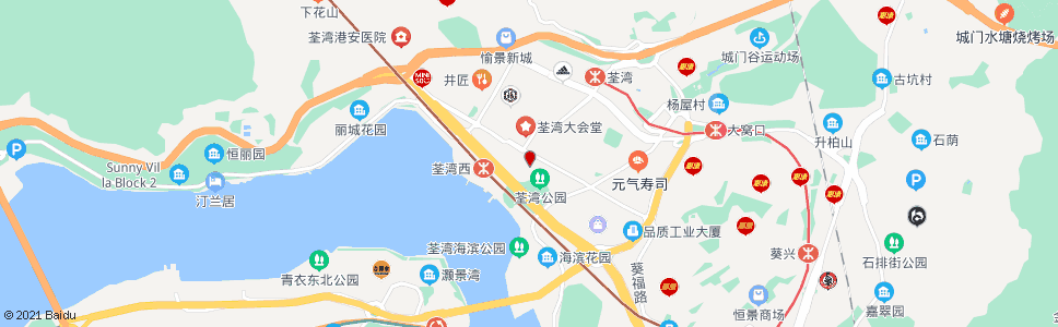 香港龍琛路體育館(循環)_巴士站地圖_香港巴士_妙搜巴士搜尋2024