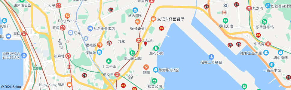 香港土瓜灣浙江街_巴士站地圖_香港巴士_妙搜巴士搜尋2024