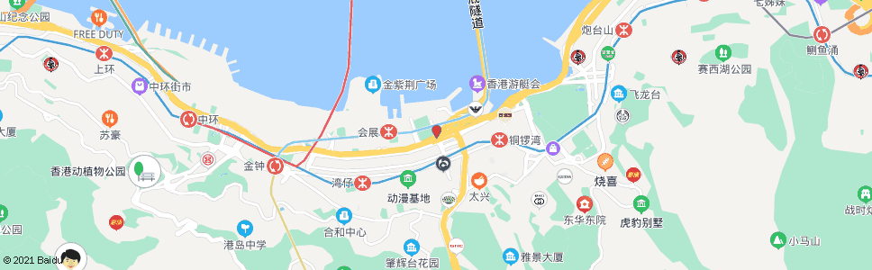 香港馬師道天橋_巴士站地圖_香港巴士_妙搜巴士搜尋2024