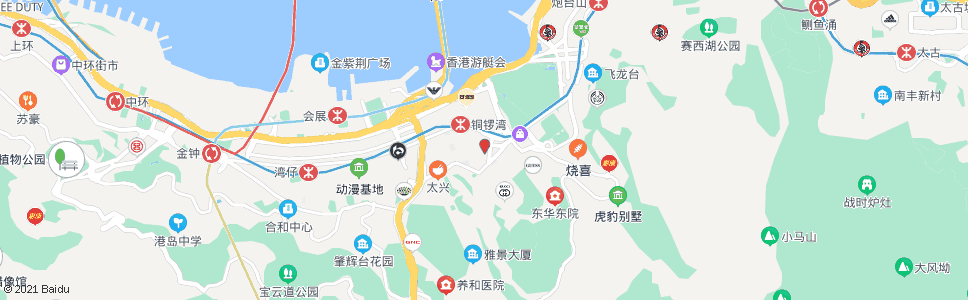 香港銅鑼灣時代廣場嘉蘭中心_巴士站地圖_香港巴士_妙搜巴士搜尋2024