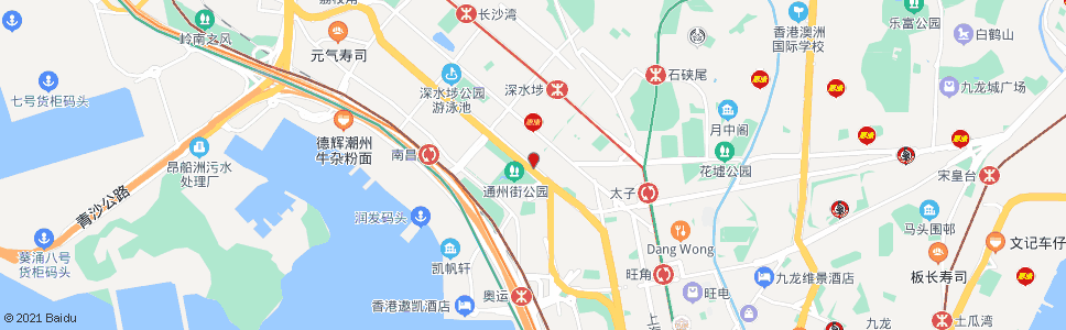 香港南昌鐵路站_巴士站地圖_香港巴士_妙搜巴士搜尋2024