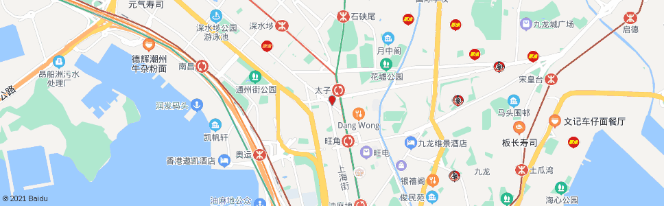 香港旺角維景酒店_巴士站地圖_香港巴士_妙搜巴士搜尋2024