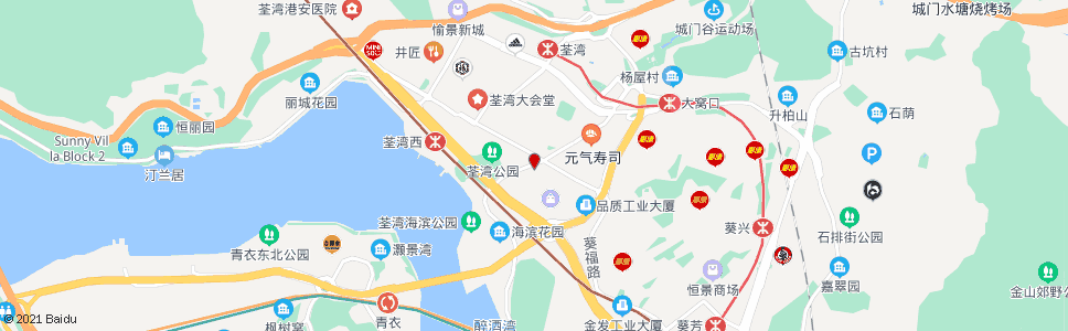 香港荃灣馬頭壩道_巴士站地圖_香港巴士_妙搜巴士搜尋2024