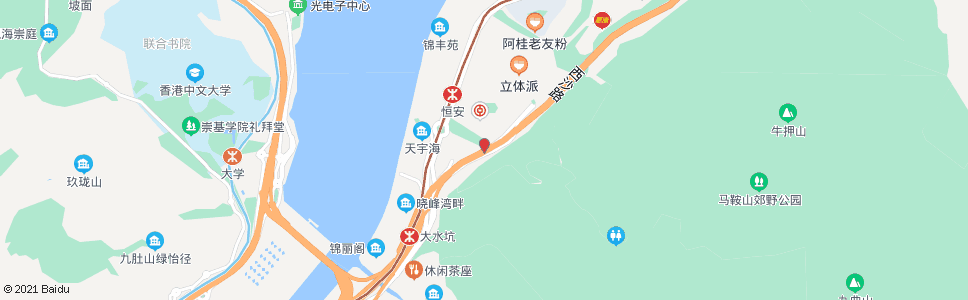 香港馬鞍山市中心總站_巴士站地圖_香港巴士_妙搜巴士搜尋2024