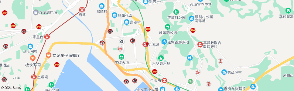 香港觀塘裕民坊(觀塘地鐵站)_巴士站地圖_香港巴士_妙搜巴士搜尋2024