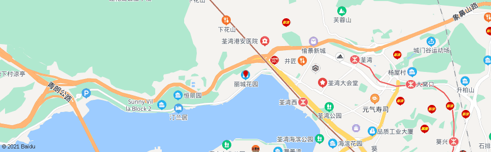 香港麗城花園街市_巴士站地圖_香港巴士_妙搜巴士搜尋2024