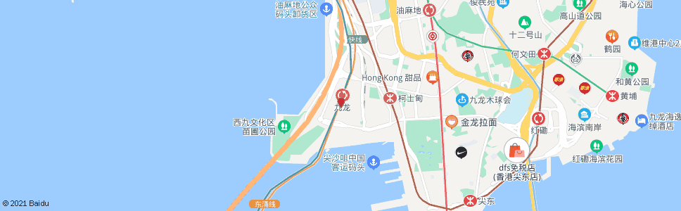香港埃華街(麥當勞)_巴士站地圖_香港巴士_妙搜巴士搜尋2024