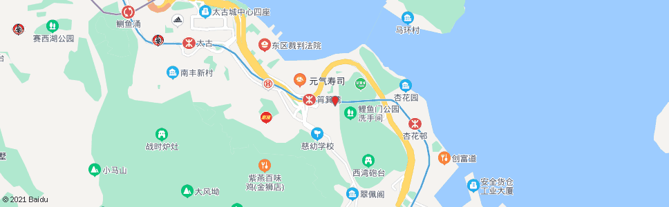 香港阿公岩道_巴士站地圖_香港巴士_妙搜巴士搜尋2024