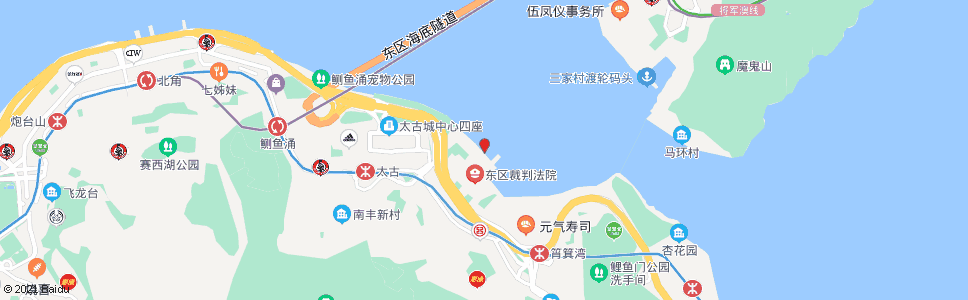 香港西灣河渡輪碼頭_巴士站地圖_香港巴士_妙搜巴士搜尋2024