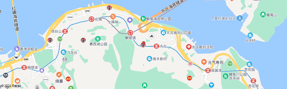 香港英皇道惠安苑_巴士站地圖_香港巴士_妙搜巴士搜尋2024