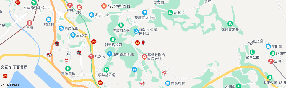 香港明順村_巴士站地圖_香港巴士_妙搜巴士搜尋2024