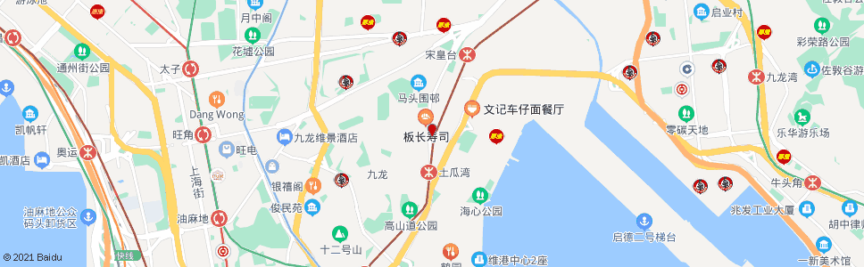 香港馬坑湧道_巴士站地圖_香港巴士_妙搜巴士搜尋2025