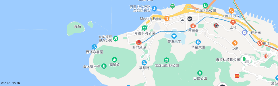 香港堅尼地城海旁_巴士站地圖_香港巴士_妙搜巴士搜尋2024