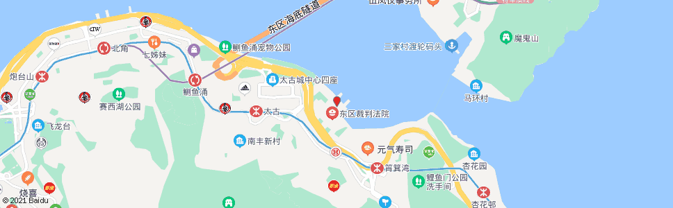 香港嘉亨灣_巴士站地圖_香港巴士_妙搜巴士搜尋2024