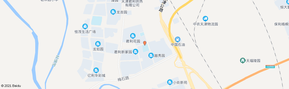 天津越秀园小学_公交站地图_天津公交_妙搜公交查询2024