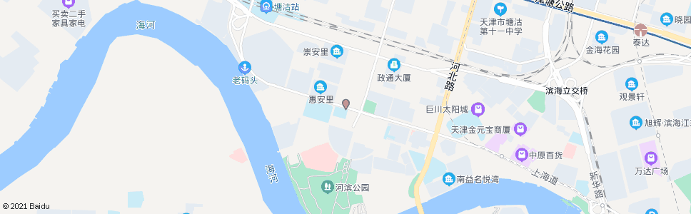 天津浙江路小学_公交站地图_天津公交_妙搜公交查询2024