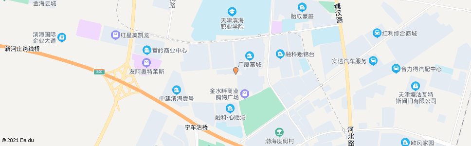 天津上北新新家园西门_公交站地图_天津公交_妙搜公交查询2024