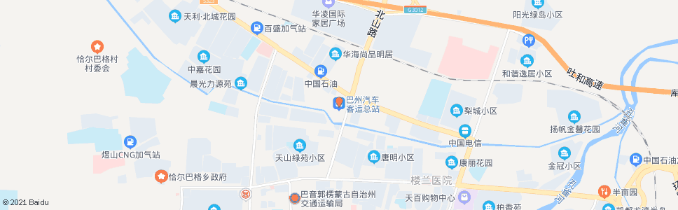 巴音郭楞市客运站_公交站地图_巴音郭楞公交_妙搜公交查询2024