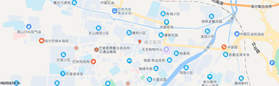 巴音郭楞养路段_公交站地图_巴音郭楞公交_妙搜公交查询2025