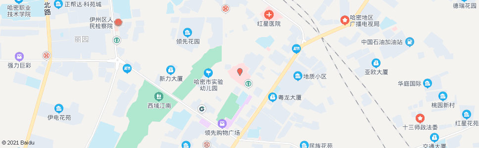 哈密377医院_公交站地图_哈密公交_妙搜公交查询2025