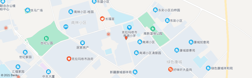 克拉玛依南泉泽园_公交站地图_克拉玛依公交_妙搜公交查询2025