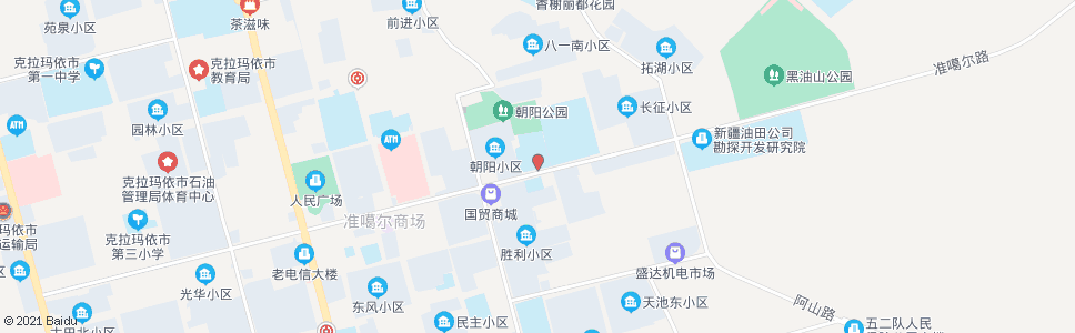 克拉玛依第六小学_公交站地图_克拉玛依公交_妙搜公交查询2024