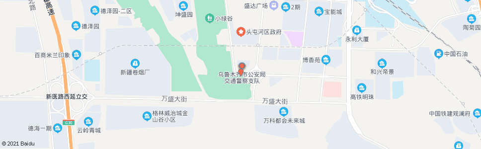 乌鲁木齐峨眉山街_公交站地图_乌鲁木齐公交_妙搜公交查询2024