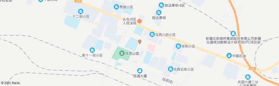 乌鲁木齐职业培训基地_公交站地图_乌鲁木齐公交_妙搜公交查询2024