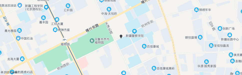 乌鲁木齐天山学院_公交站地图_乌鲁木齐公交_妙搜公交查询2024