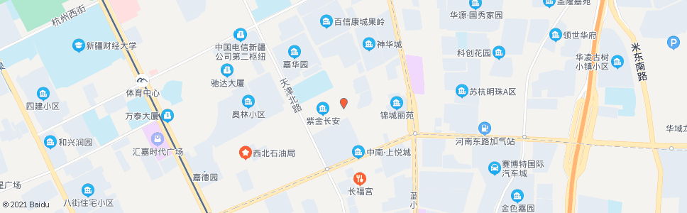 乌鲁木齐长沙路_公交站地图_乌鲁木齐公交_妙搜公交查询2024