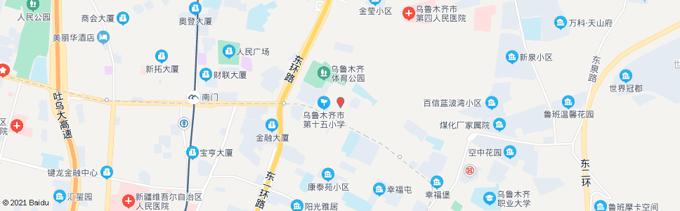 乌鲁木齐市档案局_公交站地图_乌鲁木齐公交_妙搜公交查询2024