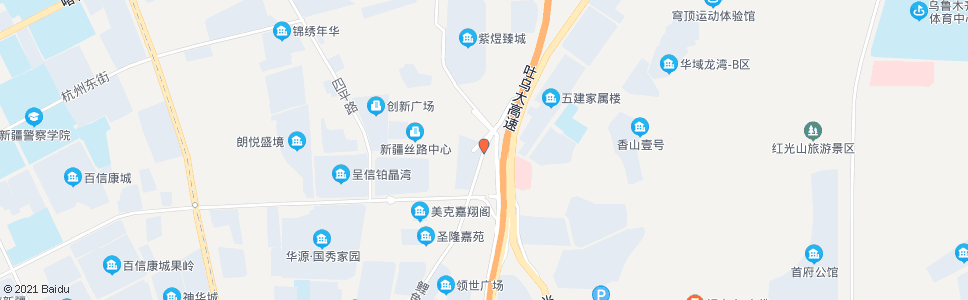 乌鲁木齐新工地_公交站地图_乌鲁木齐公交_妙搜公交查询2024