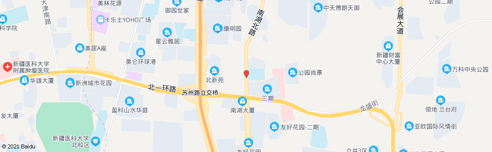 乌鲁木齐北郊鸡场(京疆路)_公交站地图_乌鲁木齐公交_妙搜公交查询2024