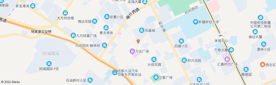 乌鲁木齐厦门路_公交站地图_乌鲁木齐公交_妙搜公交查询2024