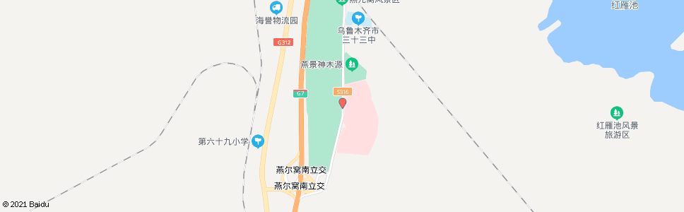 乌鲁木齐干疗_公交站地图_乌鲁木齐公交_妙搜公交查询2024