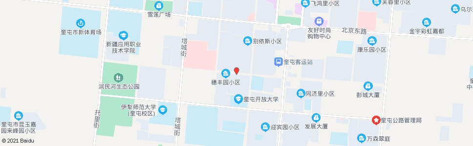 伊犁州医院(库尔勒西路)_公交站地图_伊犁公交_妙搜公交查询2024