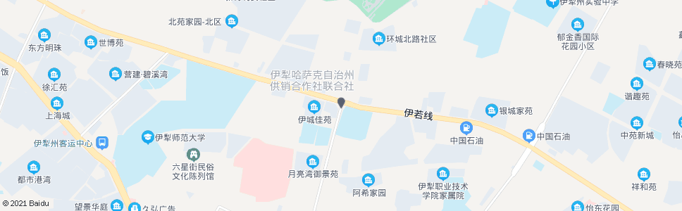 伊犁环城公路_公交站地图_伊犁公交_妙搜公交查询2024