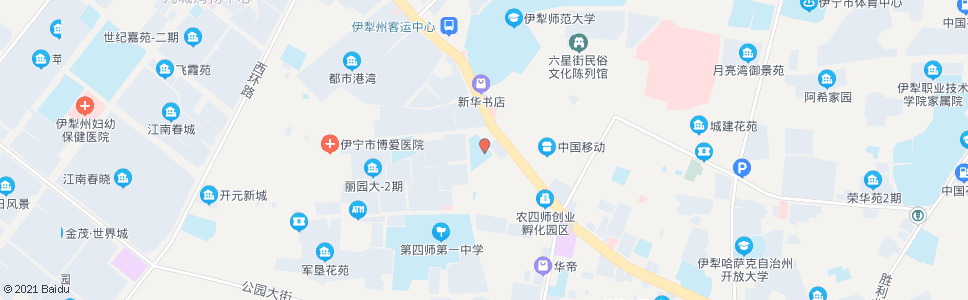 伊犁伊宁市六中_公交站地图_伊犁公交_妙搜公交查询2024