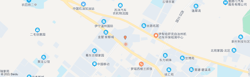 伊犁新世界建材市场_公交站地图_伊犁公交_妙搜公交查询2024