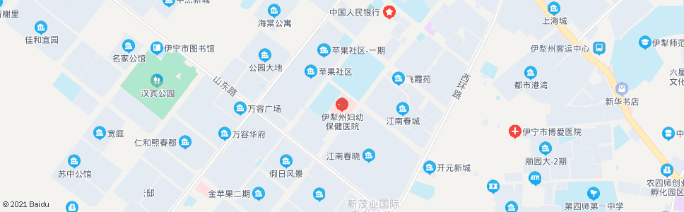 伊犁州妇幼保建院_公交站地图_伊犁公交_妙搜公交查询2024