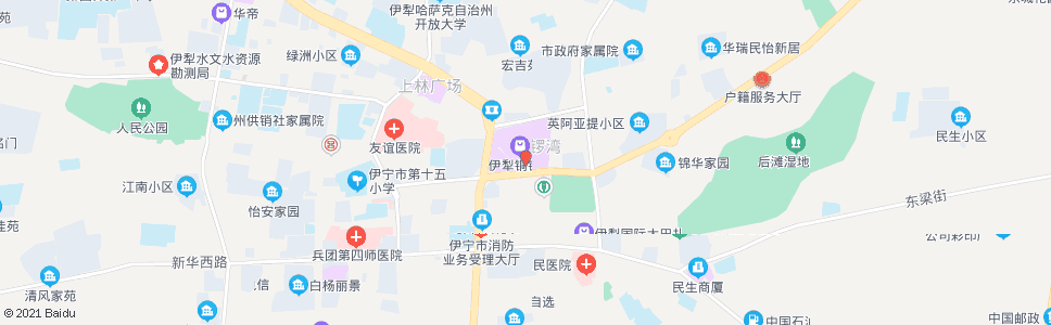 伊犁朝天阁_公交站地图_伊犁公交_妙搜公交查询2024